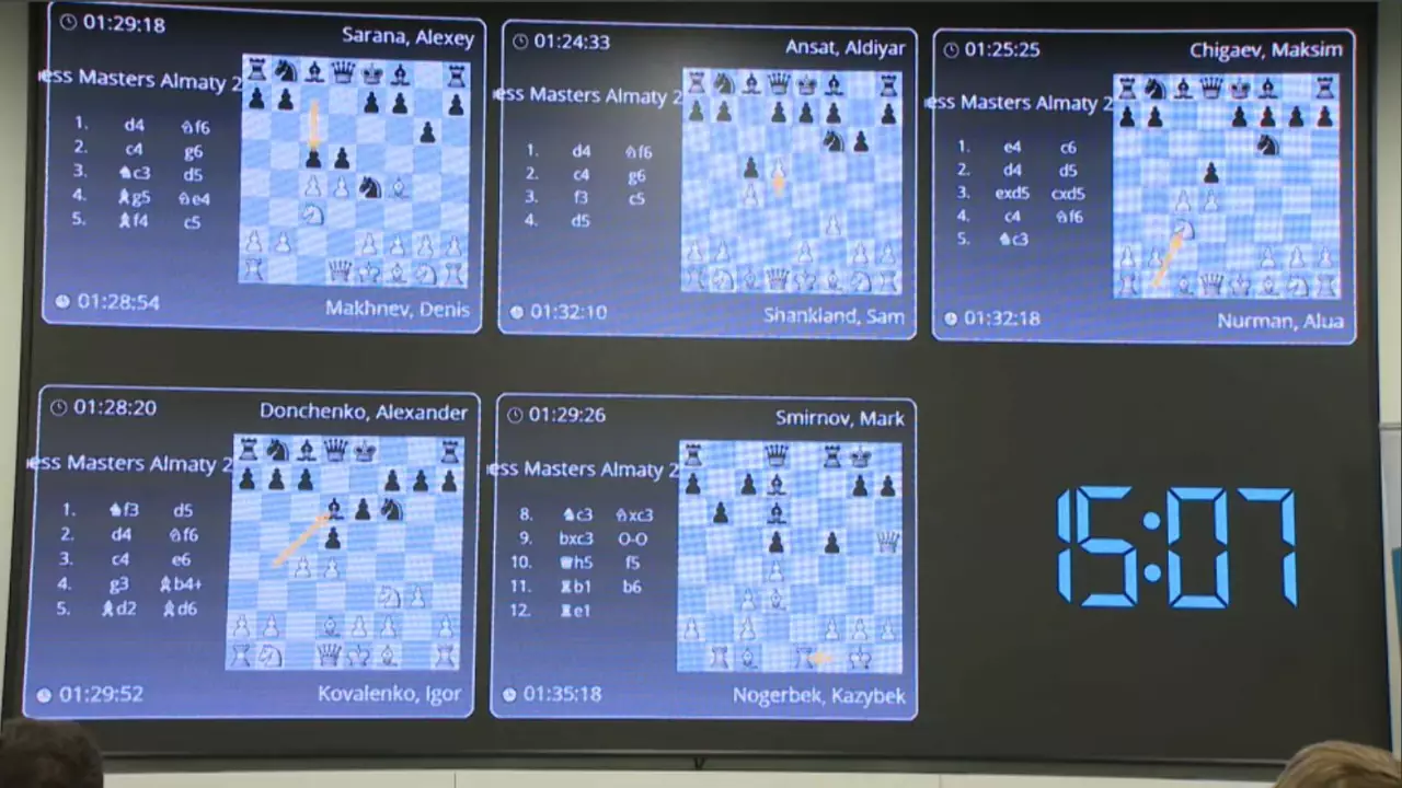 KazChess Masters Almaty 2026 мәреге жетті
