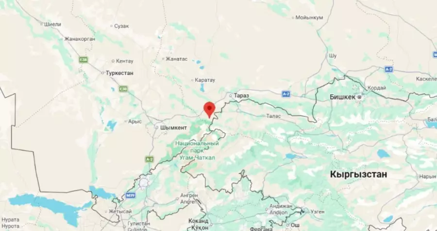 Жамбыл облысында жер сілкінісі тіркелді