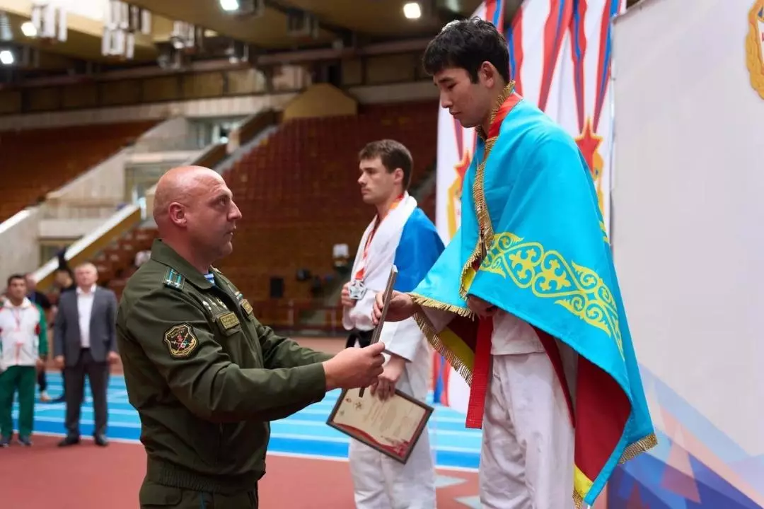 Сборная Казахстана успешно выступила на Чемпионате СНГ по армейскому рукопашному бою
