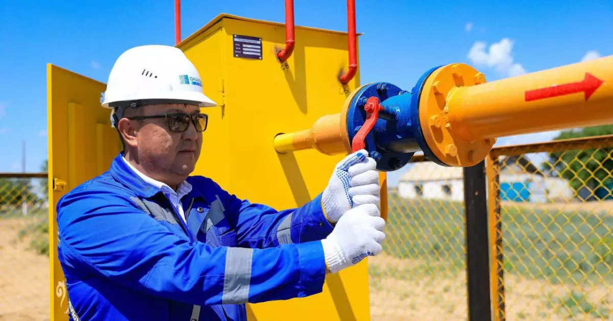  Ақтөбенің бес ауылына газ тартылды 