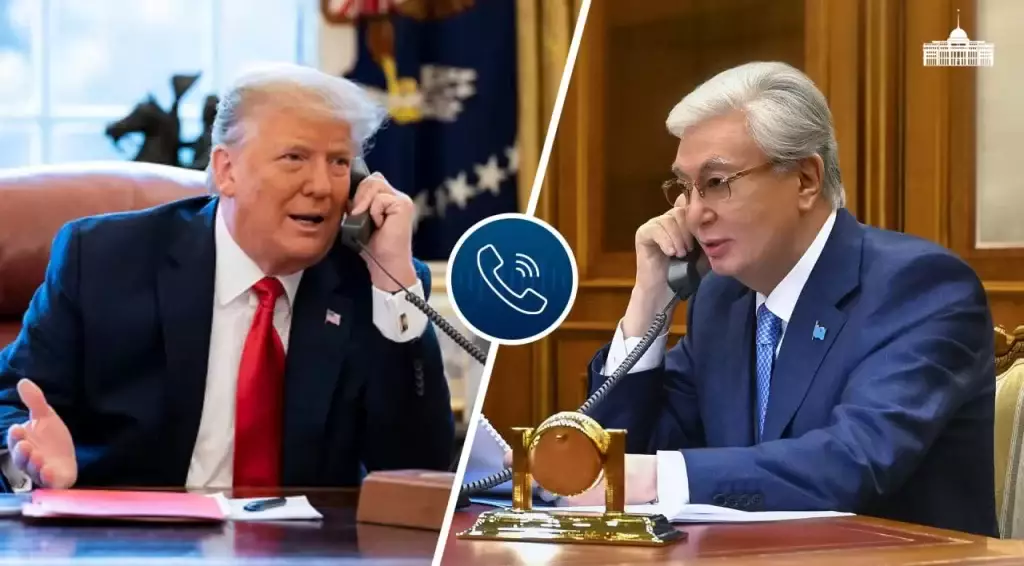 Тоқаев Трампты Қазақстанға шақырды