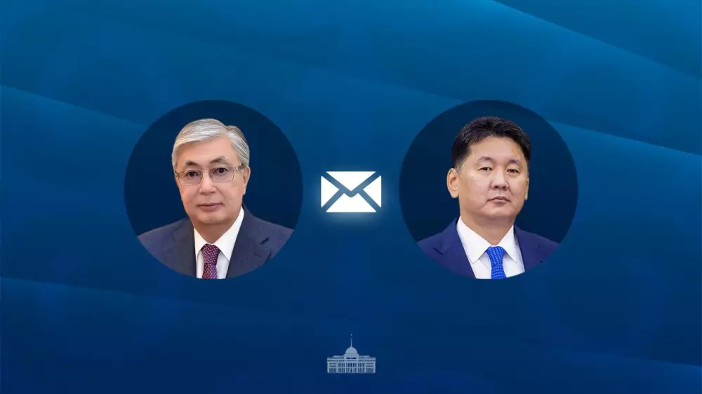 Токаев направил телеграмму президенту Монголии