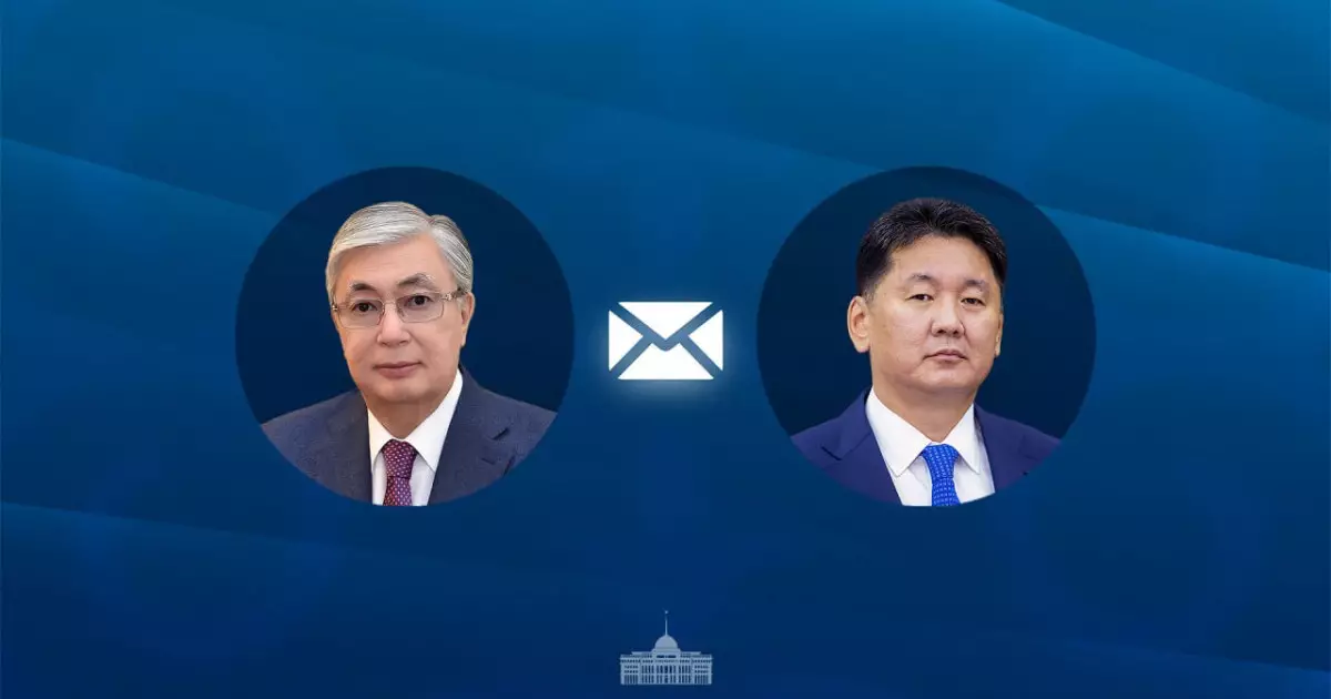  Мемлекет басшысы Моңғолия Президентіне құттықтау жеделхатын жолдады 