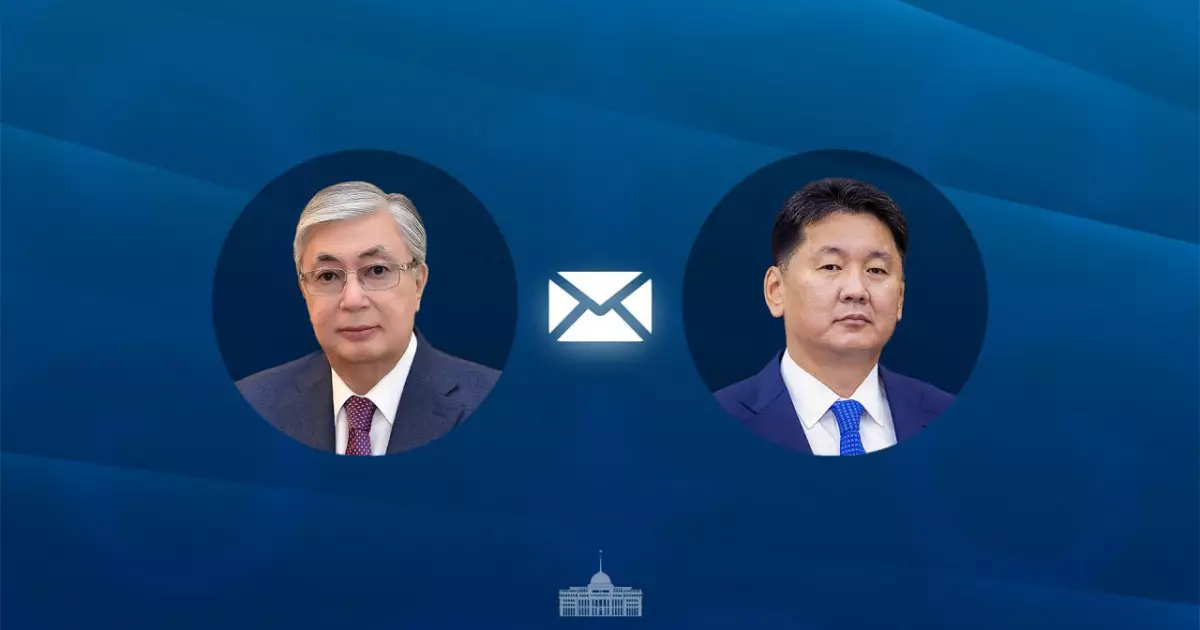   Мемлекет басшысы Моңғолия Президентін Наадам ұлттық мерекесімен құттықтады   