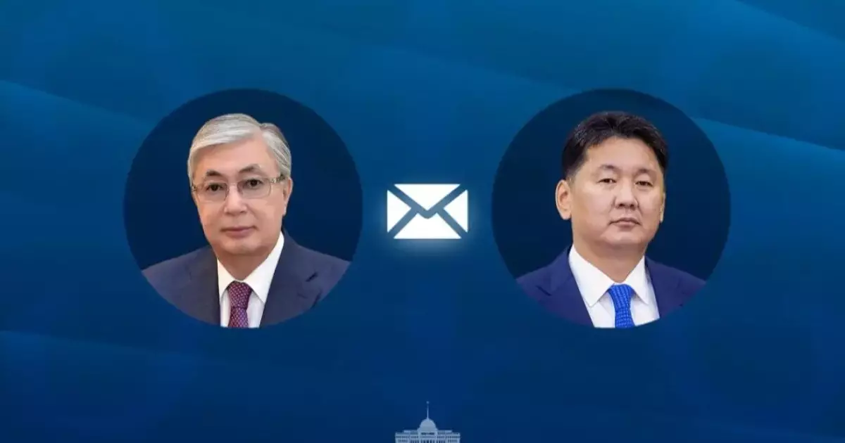  Тоқаев Моңғолия президентіне құттықтау жеделхатын жолдады 