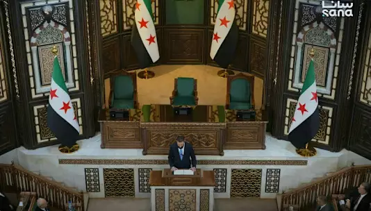 Сирийский переходный парламент провёл первую сессию.