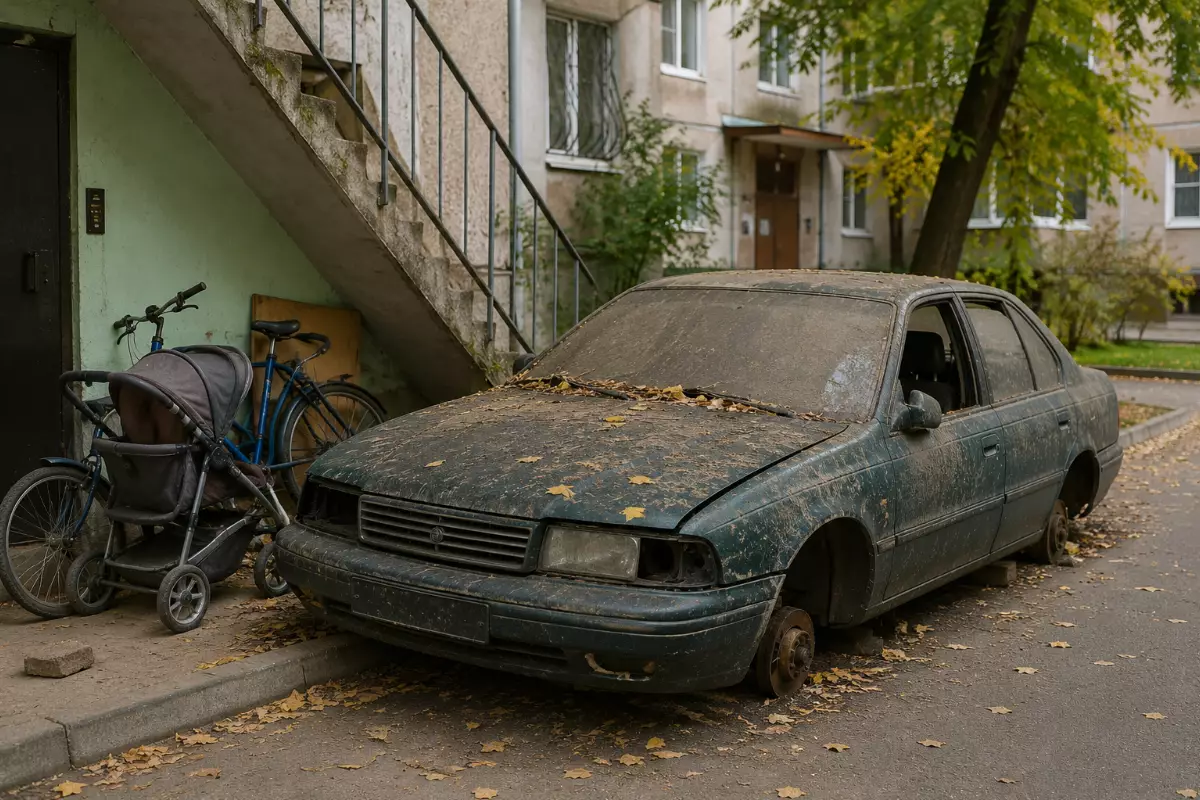 Можно ли забрать себе брошенный во дворе велосипед или старое авто: что говорит закон РК