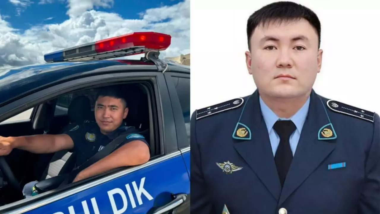 Ақмола облысында полицейлер инсульт алған ер адамды ауруханаға шұғыл жеткізді