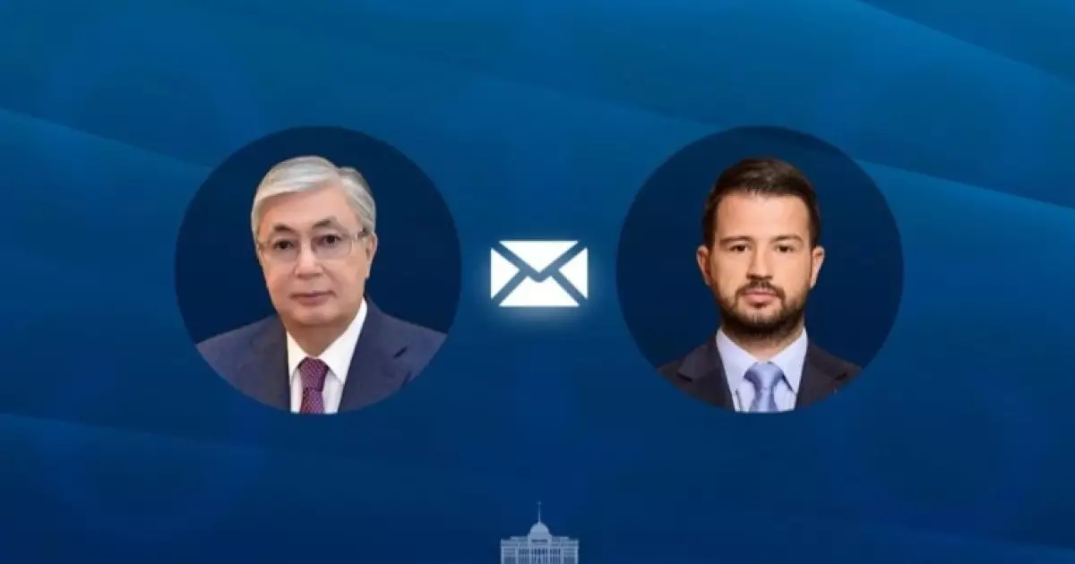  Тоқаев Черногория Президентін Мемлекеттілік күнімен құттықтады 