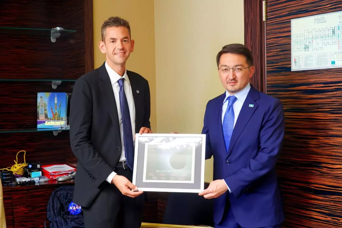 Глава NASA прибыл на Байконур