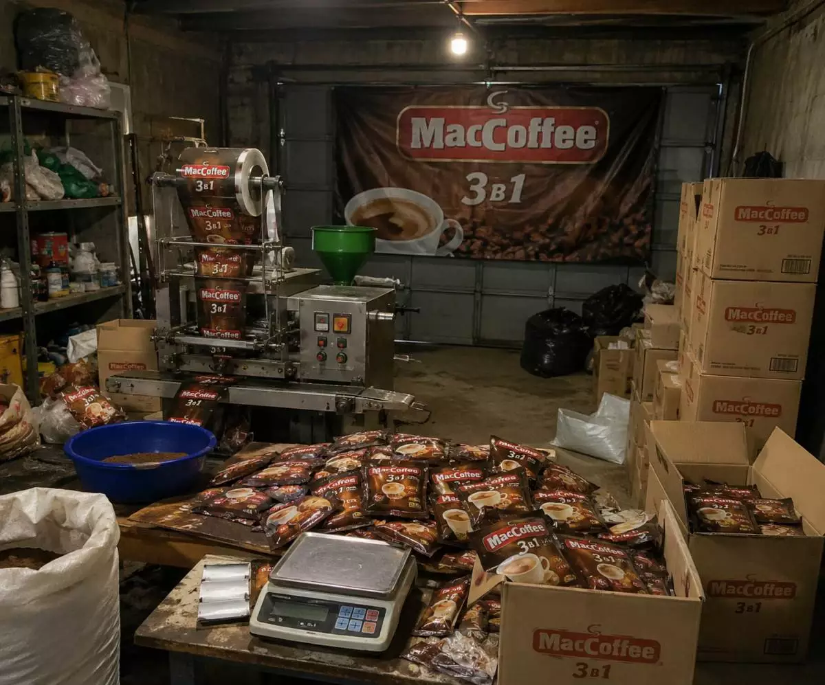 Қазақстанда "MacCoffee" көлік тұратын гаражда өндіріліп келген