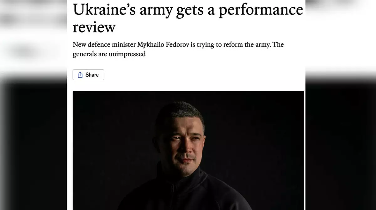 Министр обороны Украины пытался добиться отставки главкома ВСУ Сырского - The Economist