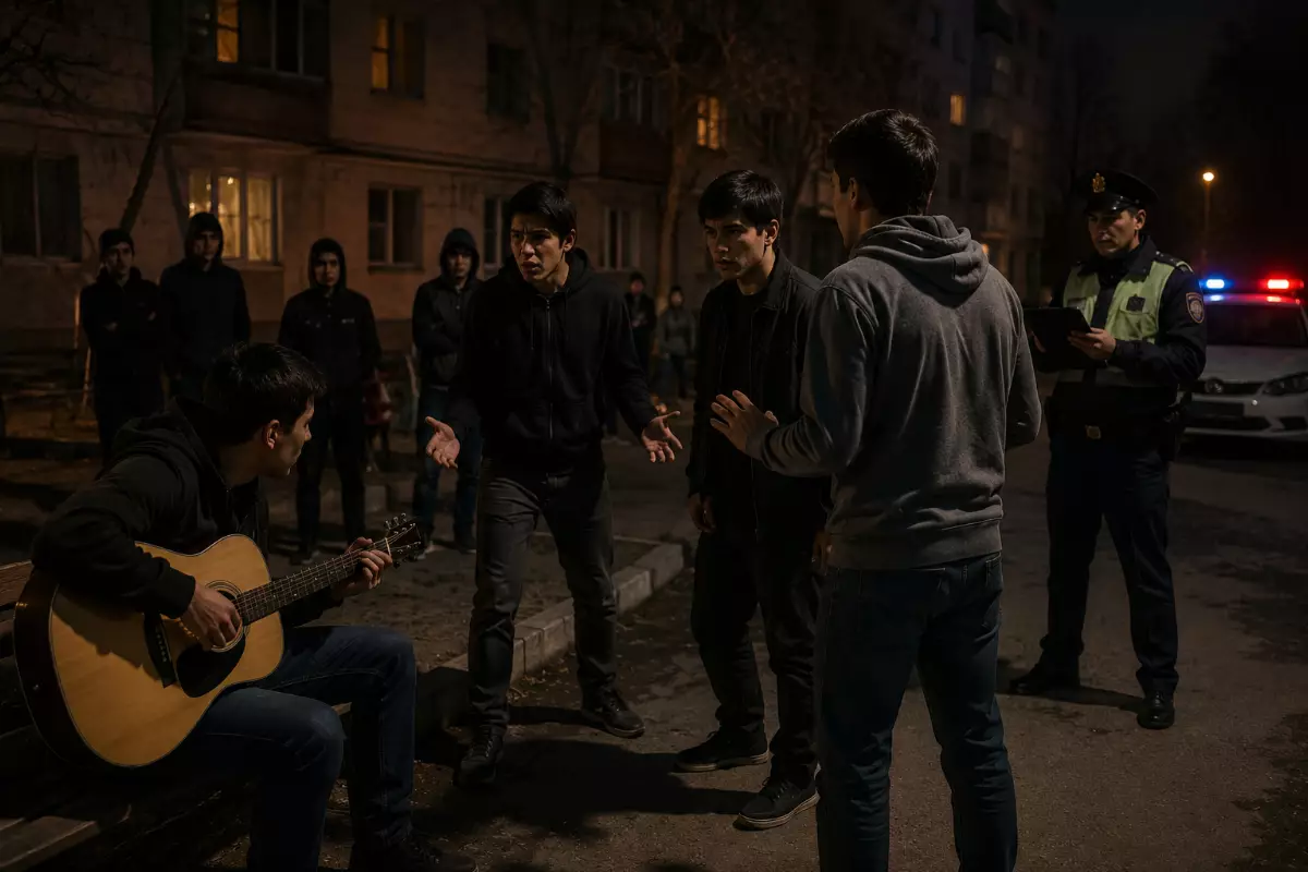 «Скинемся на штраф?»: в Атырау вечер с гитарой закончился судом