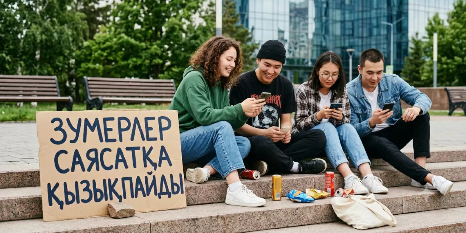 Зумерлер саяси институттарға мүлдем сенбейді, партияларды саяси күш деп қабылдамайды — зерттеу 