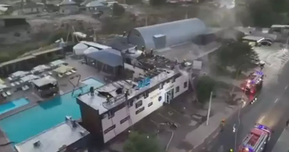  Алматы қаласында әкімшілік ғимараттан өрт шықты 