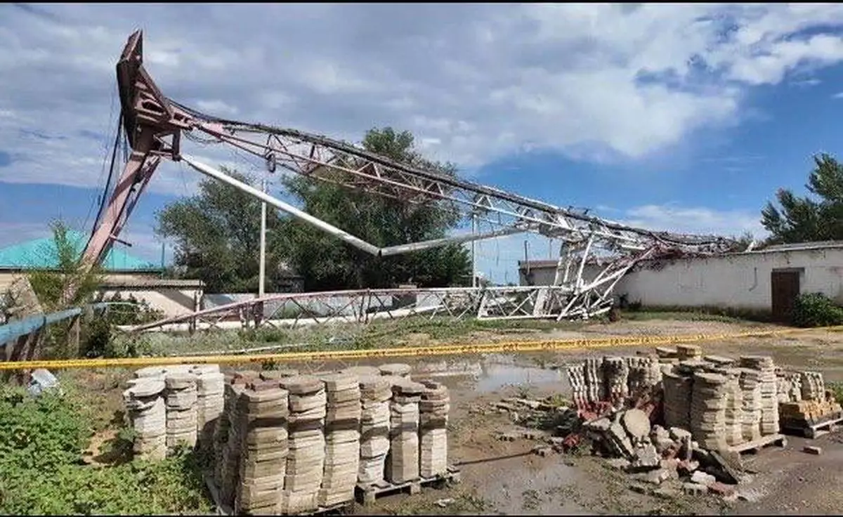 254 дома получили повреждения во время урагана в Актюбинской области