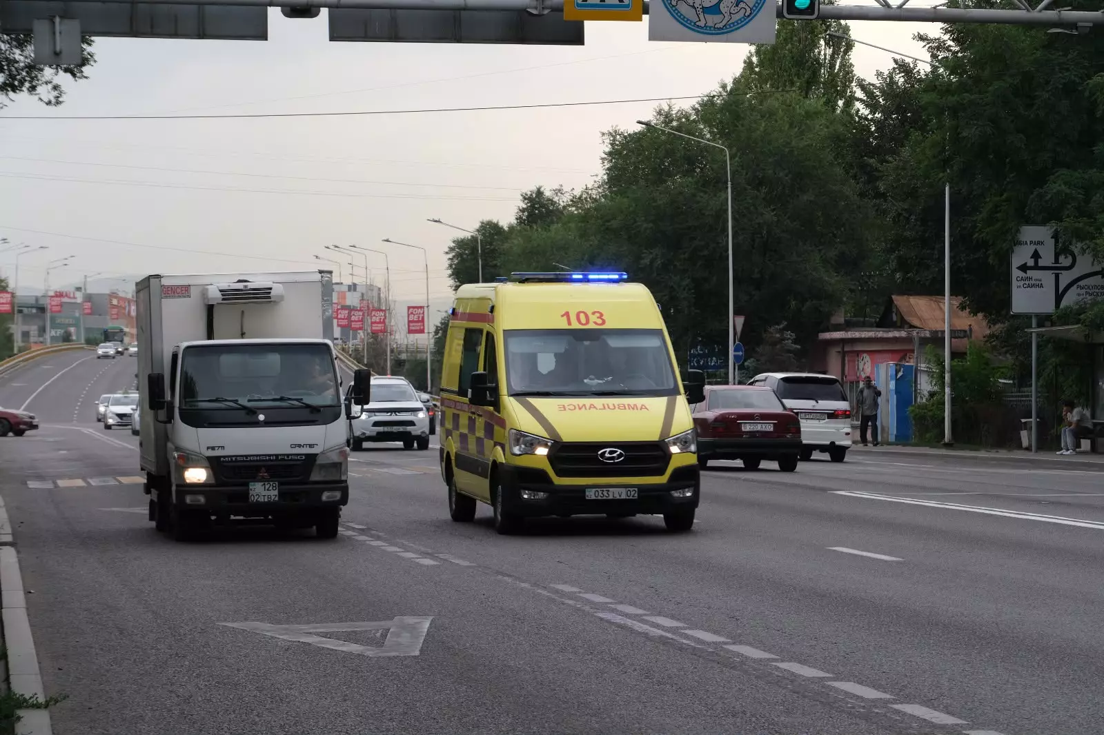 Алматыда аптап ыстықтың басталуымен жедел жәрдем шақыру саны артты