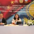 Руководство КТЖ провело серию двусторонних встреч с китайскими партнерами на бизнес-форуме в Шанхае