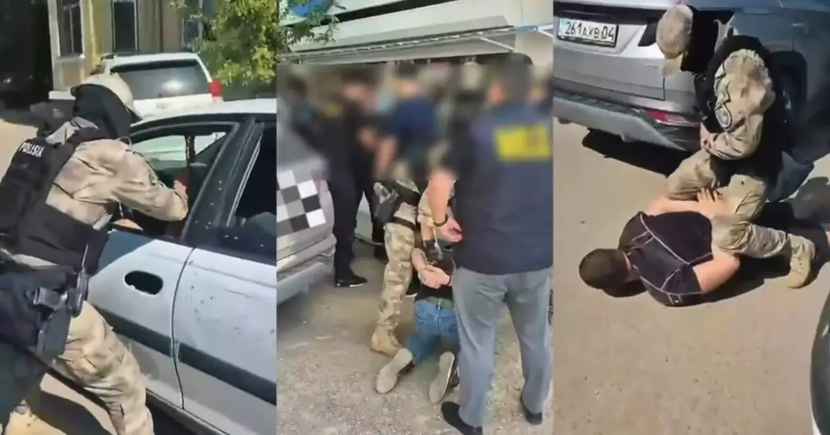  Ақтөбеде бопсалау және тонаумен айналысқан топ ұсталды 
