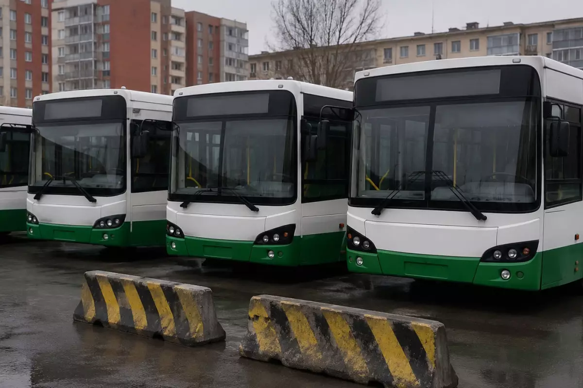  Көкшетауда жалақысыз қалған автобус жүргізушілері ереуілге шықты: қоғамдық көлік тоқтады 