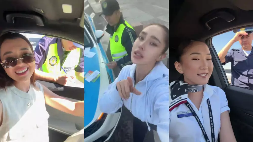 Қазақстандық қыздардың жаңа тренді полицейлерді таңғалдырды