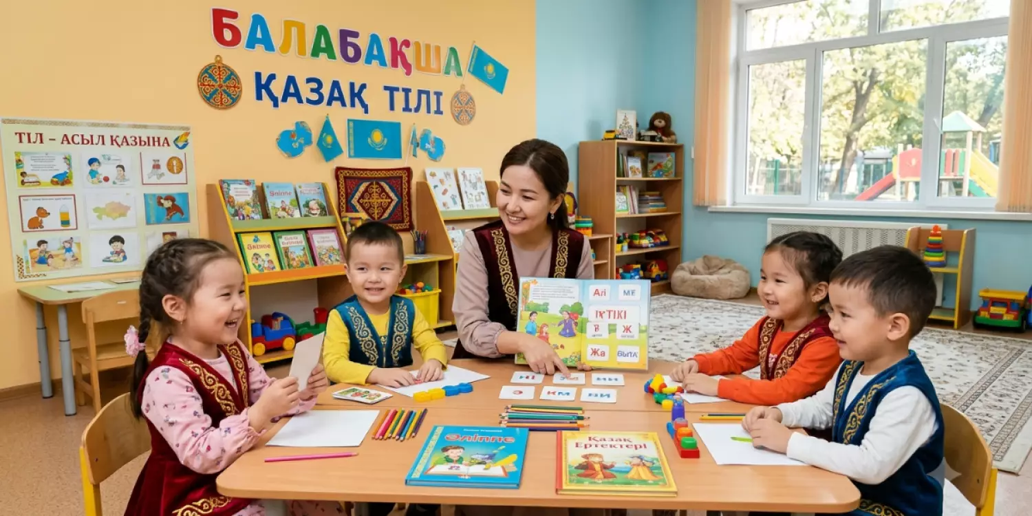 Кәсіпкер: Балабақшаның бәрі қазақша болса, тіл мәселесі шешіледі