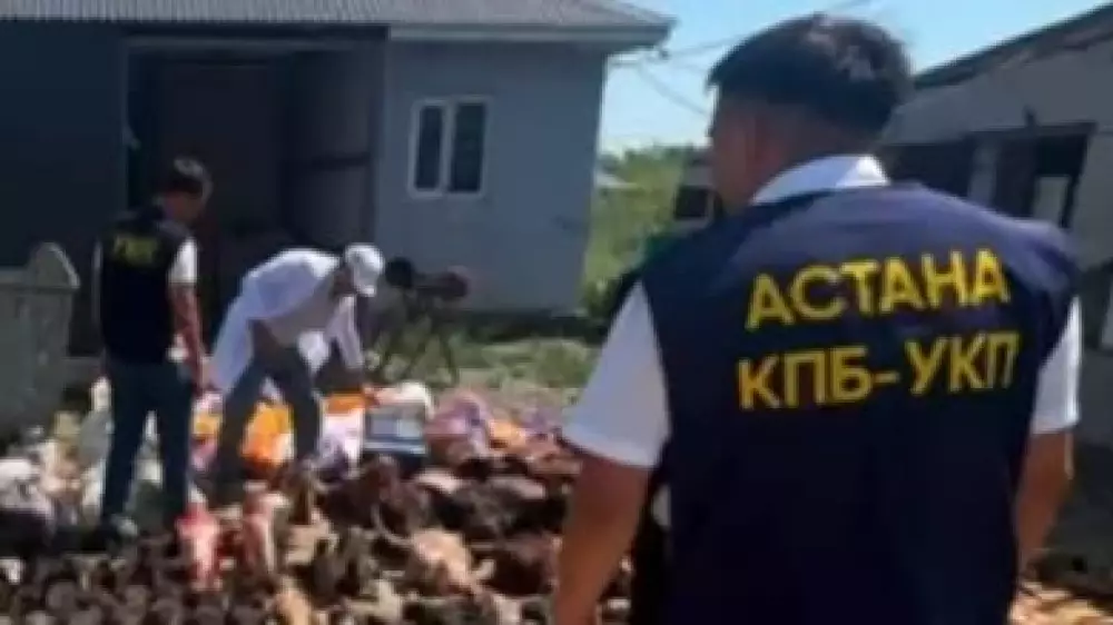 Астана дүкендері мен дәмханаларына қауіпті ет жеткізілген: полицейлер астыртын цехты әшкереледі - видео