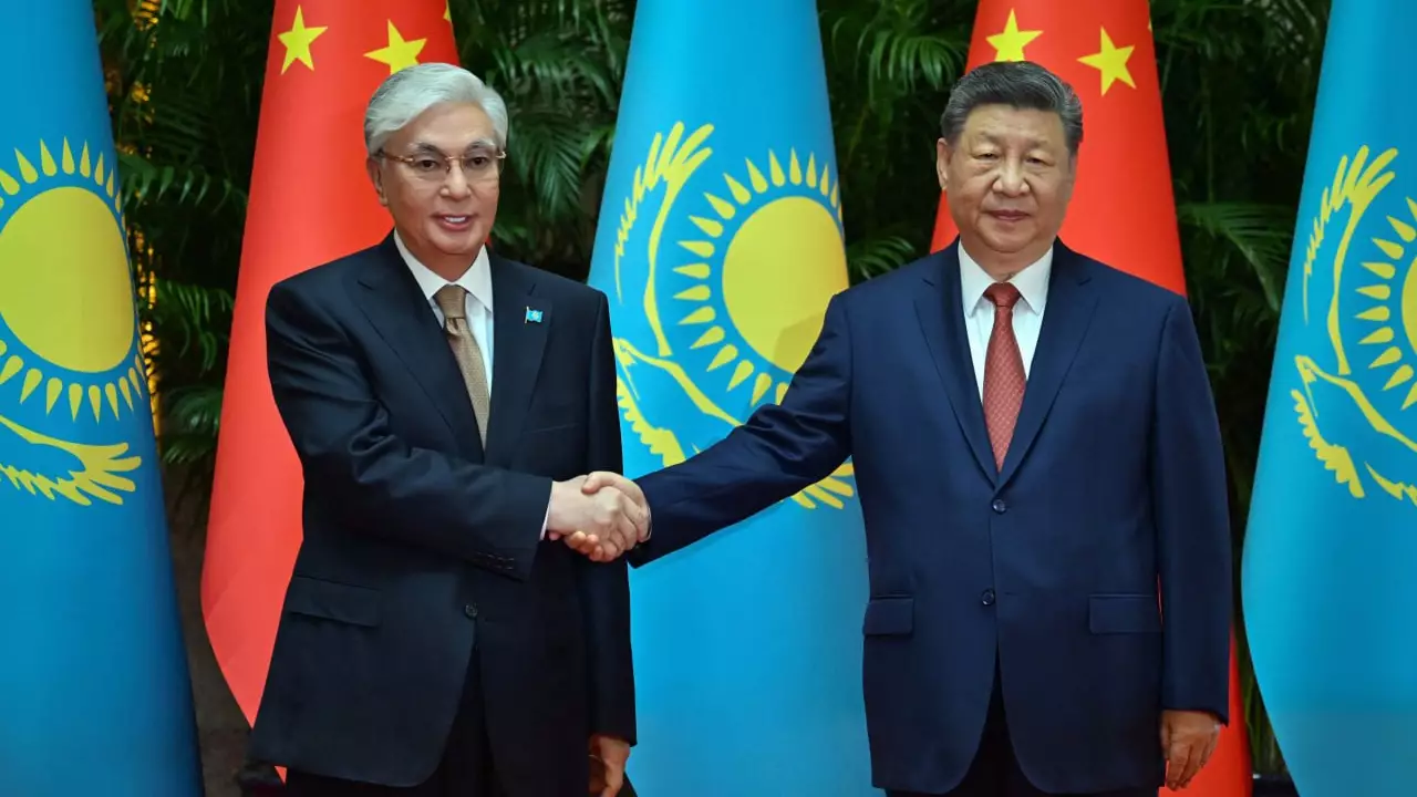 Президент Тоқаев Қытай Төрағасы Си Цзиньпинмен келіссөз жүргізді (ВИДЕО)