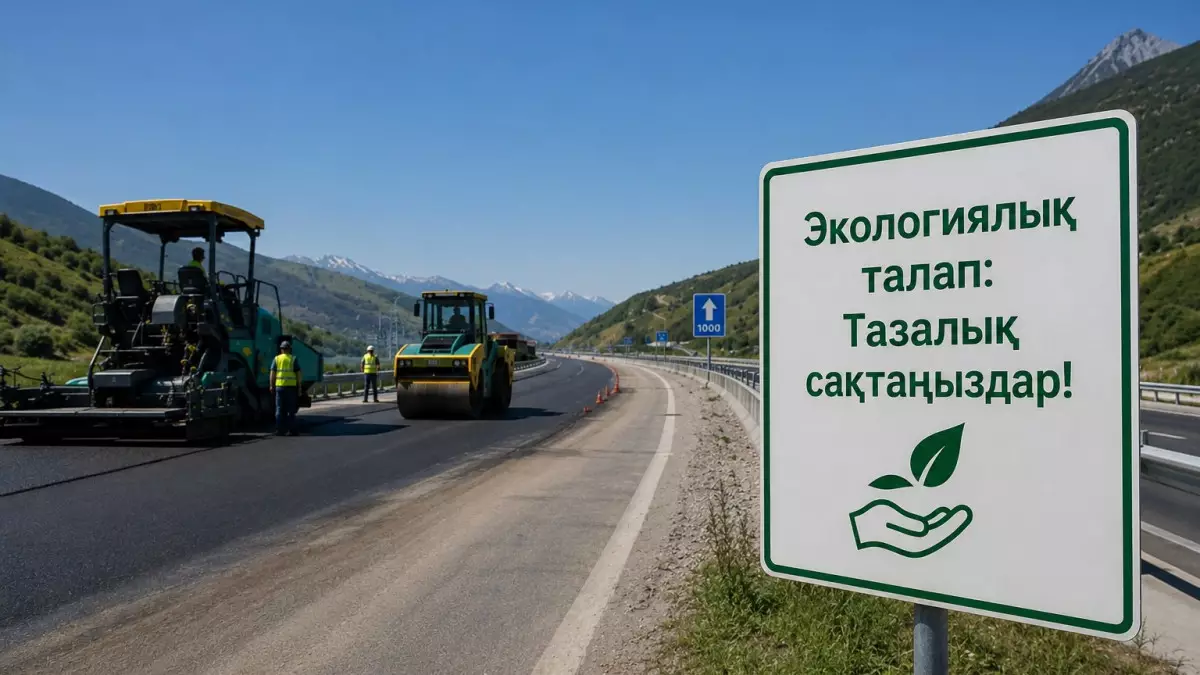  Қазақстанда 2027 жылдан бастап автожолдарға бірыңғай экологиялық талаптар енгізіледі 