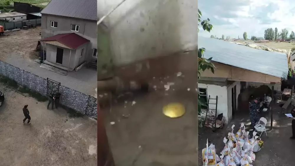 Золото валялось на полу - видео подпольного цеха показало АФМ
