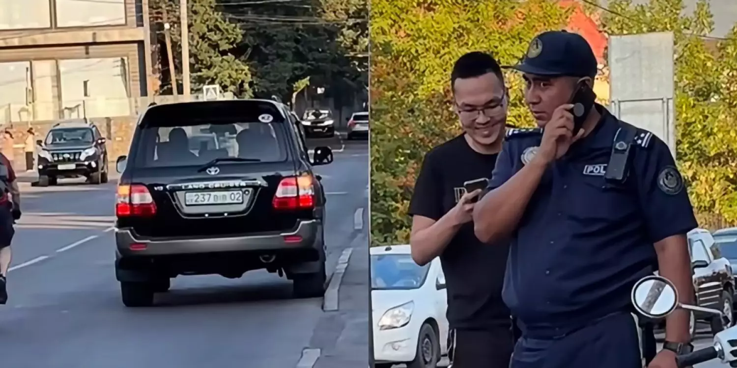 «Жүргізушінің ағасы полиция қызметкері»: Алматы ПД даулы мәлімдемеге қатысты үн қатты