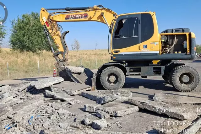 Қазақстанда “трассалар” аптап ыстыққа шыдамай бүлініп жатыр