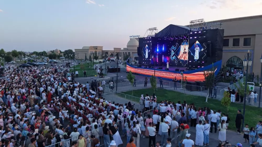 Как прошёл фестиваль “Шамши әндері“ в Туркестане