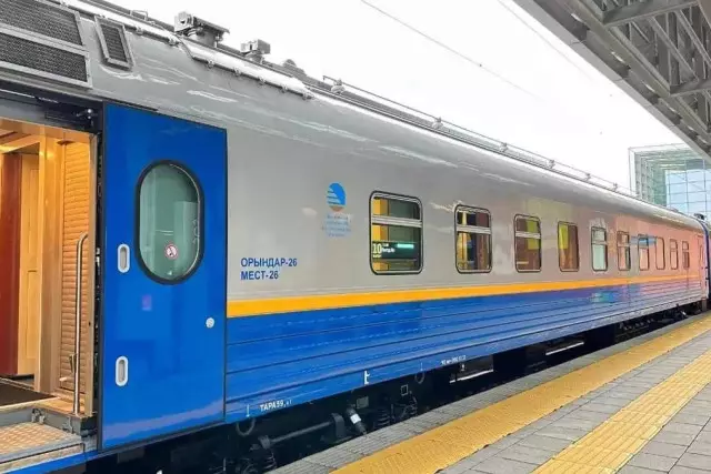 Пойызға билетсіз мінген жолаушы көз жұмды