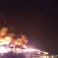 Под Киевом после ночного удара уничтожен крупный логистический комплекс