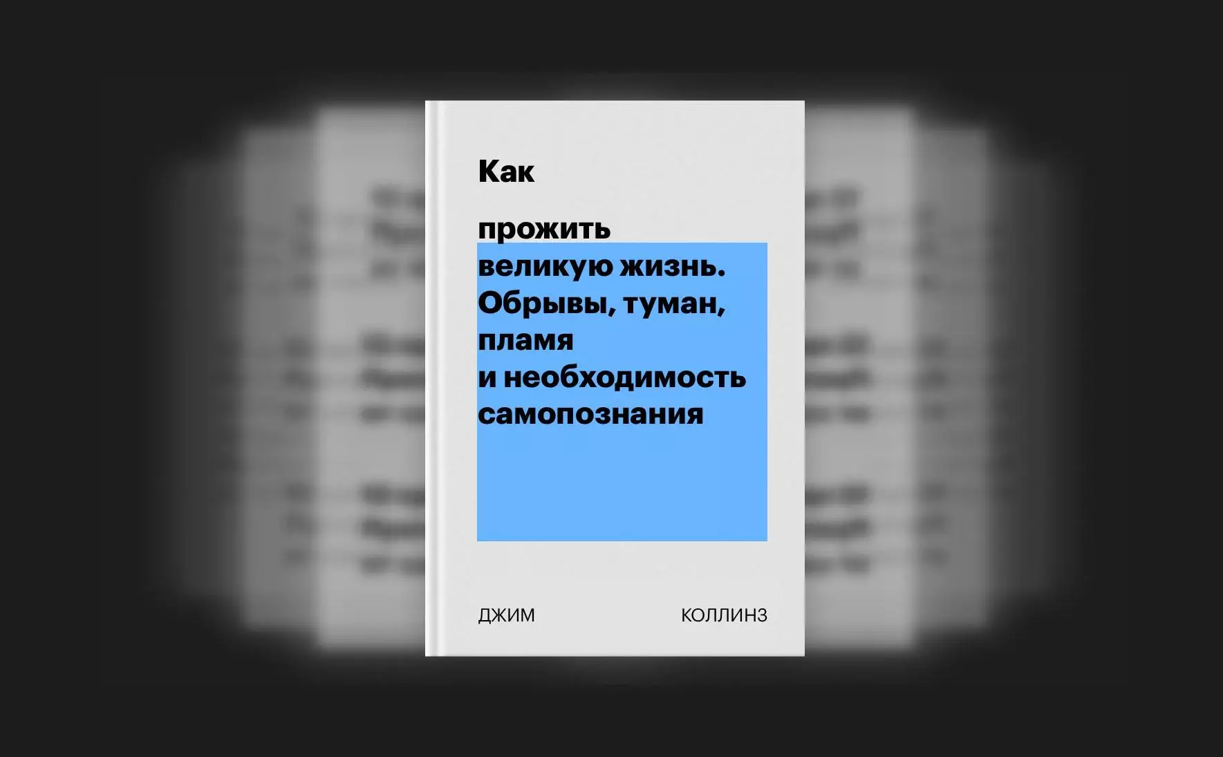 Как прожить великую жизнь. Обрывы, туман, пламя и необходимость самопознания