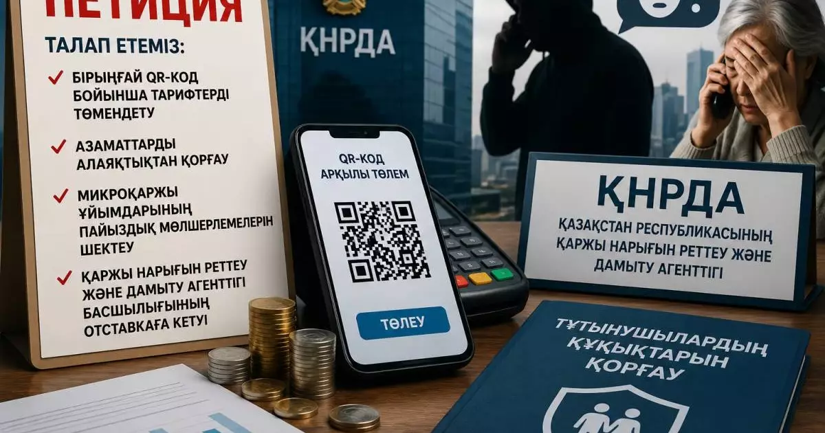  Қазақстанда банк тарифтеріне қарсы петиция жарияланды 