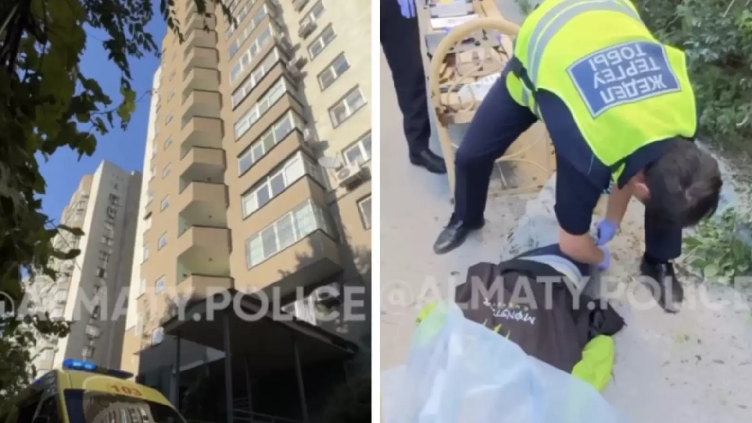 Алматы тұрғыны балконнан құлап қаза тапты