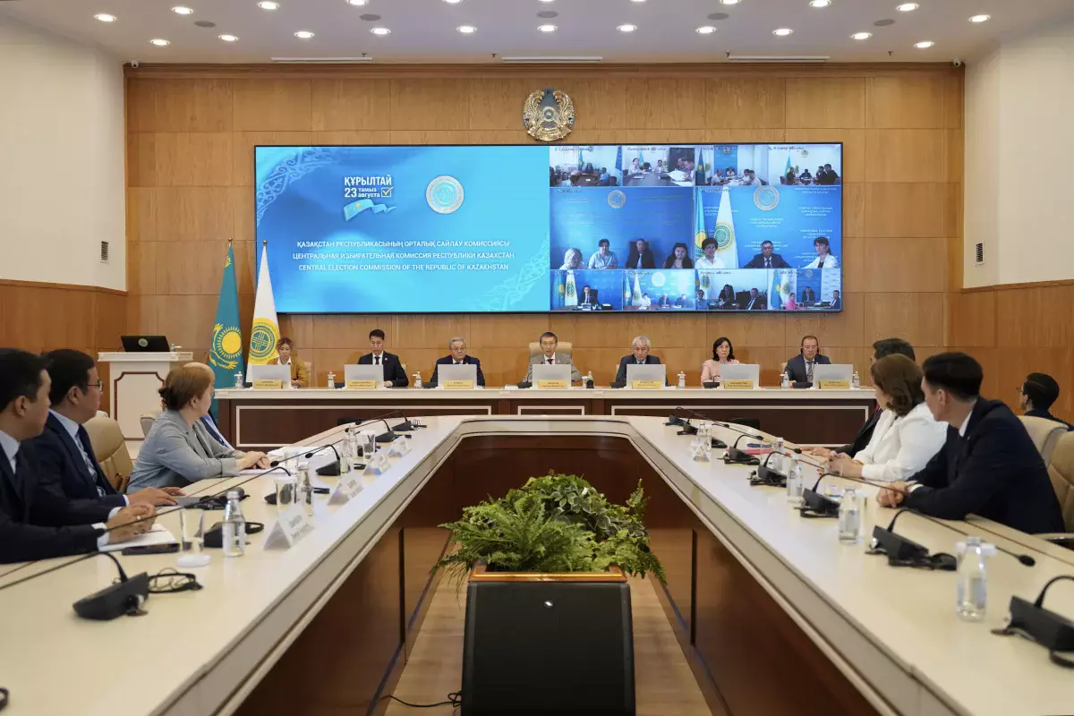 ОСК Қазақстан Халық партиясының партиялық тізімін тіркеді