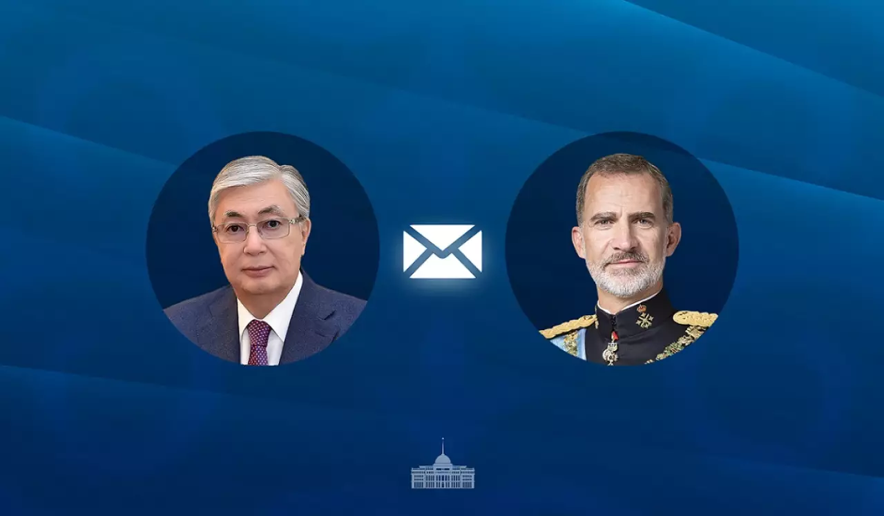 Президент Казахстана направил поздравления Королю Испании