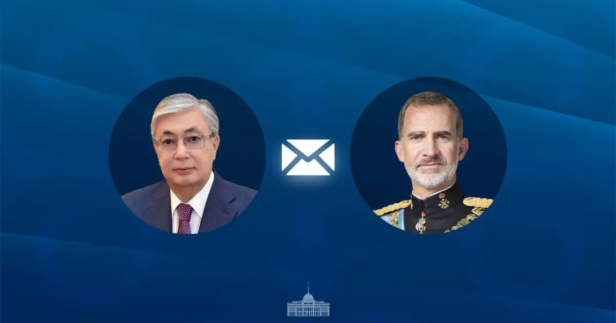  Президент Испания Королі VI Фелипеге құттықтау жеделхатын жолдады 