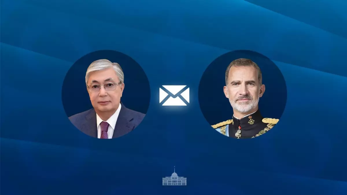  Тоқаев Испания королін әлем чемпионатындағы жеңіспен құттықтады 