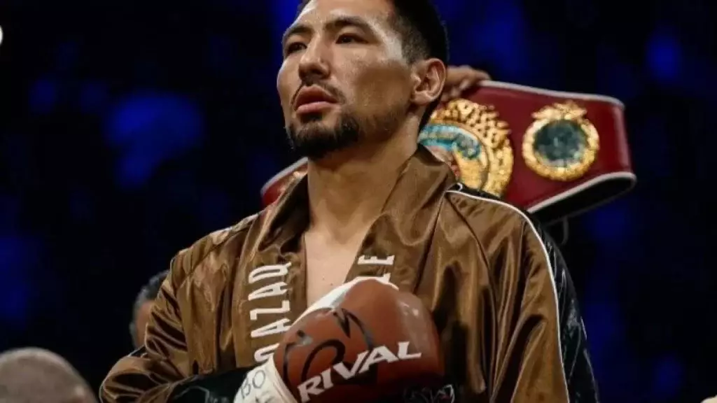 Жанибек Алимханулы отказался от чемпионского пояса WBO