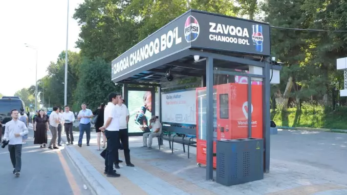 В Ташкенте ни одну из 120 новых автобусных остановок не ввели в эксплуатацию