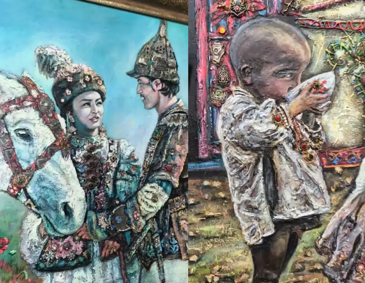 Художница из Актау создает объемные произведения о культуре Казахстана - новости на Lada.kz 21.07.2026