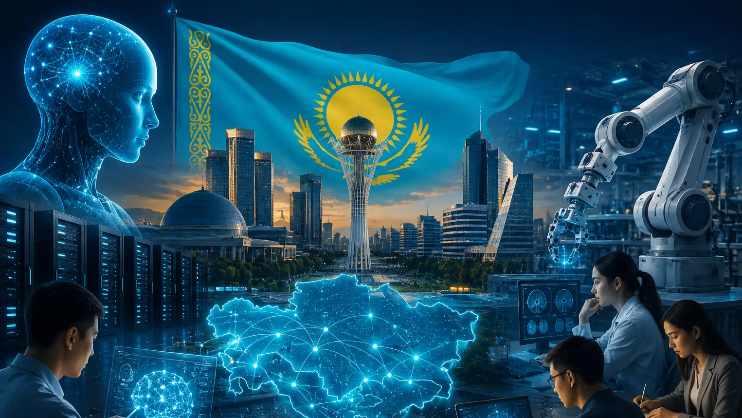 Жасанды интеллект: Қазақстан Орталық Азияның AI орталығына айнала ала ма?  