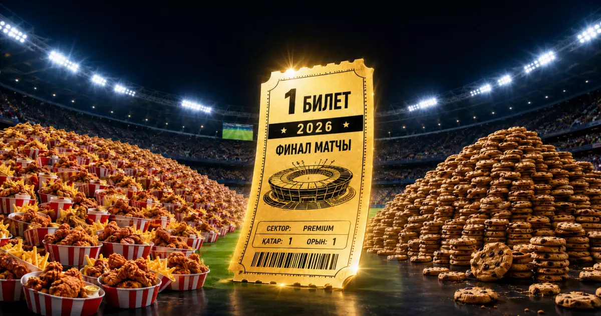  4 520 KFC баскеті, 31 жылға жететін печенье: әлем чемпионатының билеті қаншадан сатылды? 