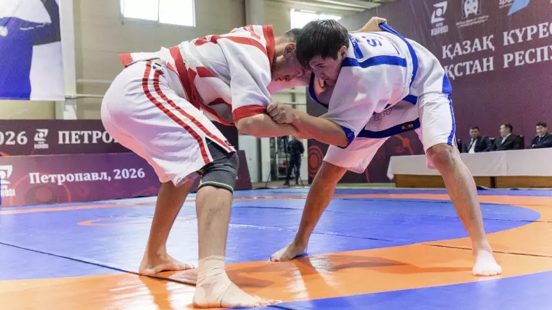 Петропавлда қазақ күресінен U23 санатында ел чемпионатының алғашқы жеңімпаздары анықталды