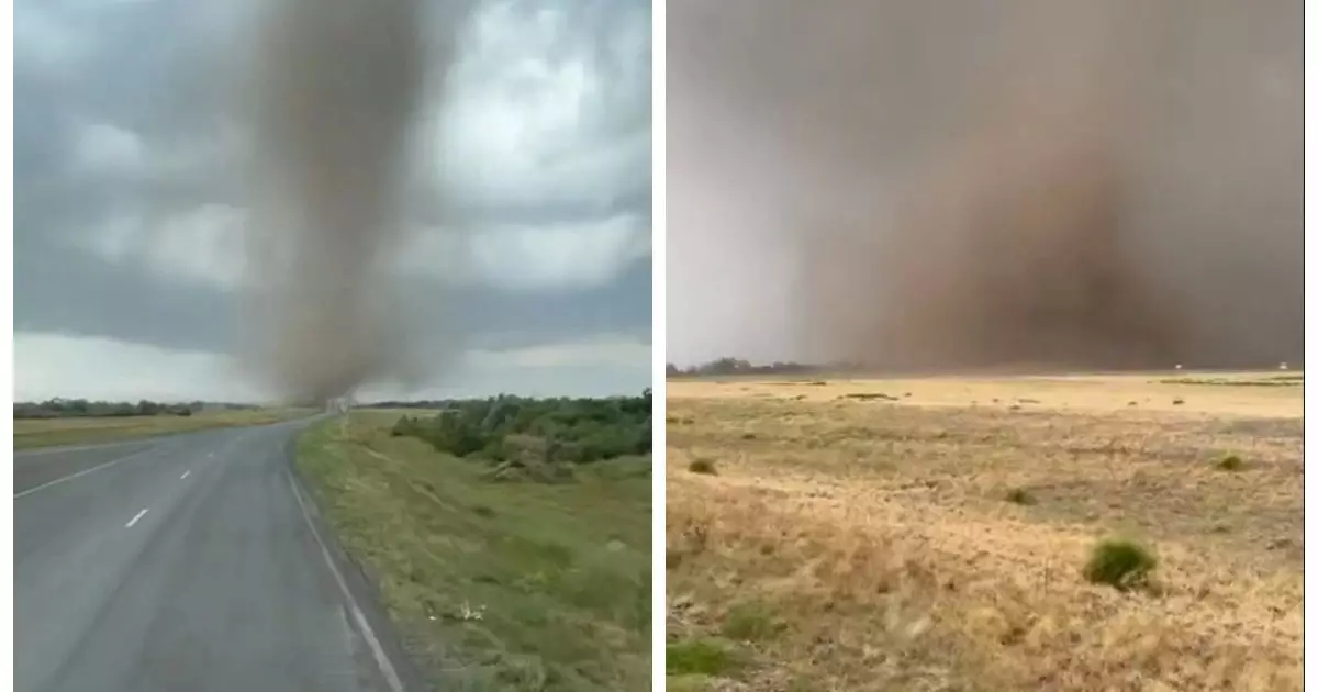  Павлодар облысында құйын үйлердің шатырын ұшырып, электр бағаналарын құлатты 