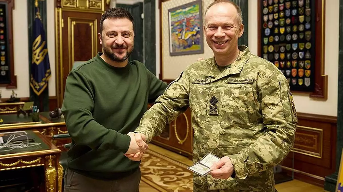 Александра Сырского отправили в отставку с поста главкома ВСУ
